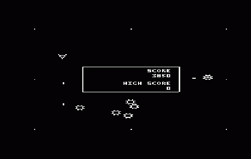 Omega Race screenshot 2 for Vic-20